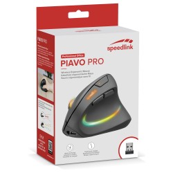 Speedlink Maus PIAVO PRO. Illuminated Rechargeable Vertical retail — Buy in Cyprus with Fast Delivery
