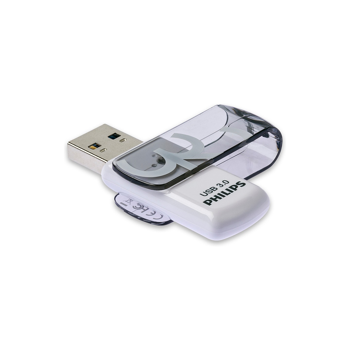 STICK Philips USB 3.0 2-Pack 32GB Vivid Edition Shadow Grey — Buy in Cyprus with Fast Delivery
