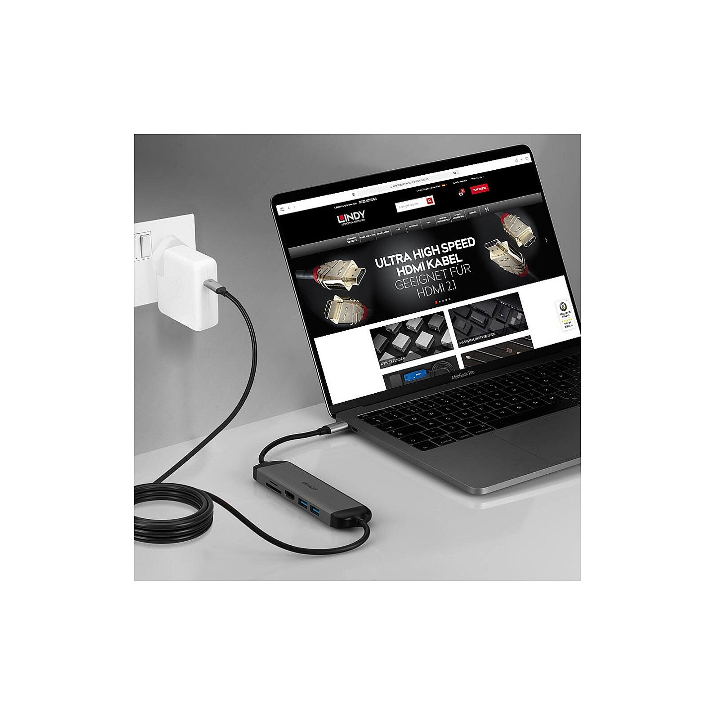 LINDY DST-Micro 140 USB Typ C 4K Laptop Micro Dockingstation — Buy in Cyprus with Fast Delivery