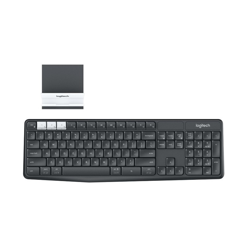 Buy Logitech K375s - Wireless RF & Bluetooth Keyboard - Full-size (100%) QWERTZ ... in Cyprus, Nicosia, Limassol, Larnaka, Pafos