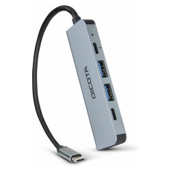 D Dicota USB-C 5-in-1 Video Hub 4K PD 100W silver — Buy in Cyprus with Fast Delivery