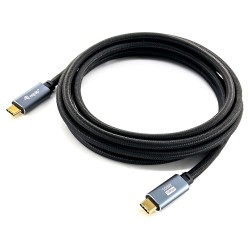 Equip Kabel USB-C 3.2 - to C St St 2.00m 5A 4K 60Hz sw — Buy in Cyprus with Fast Delivery