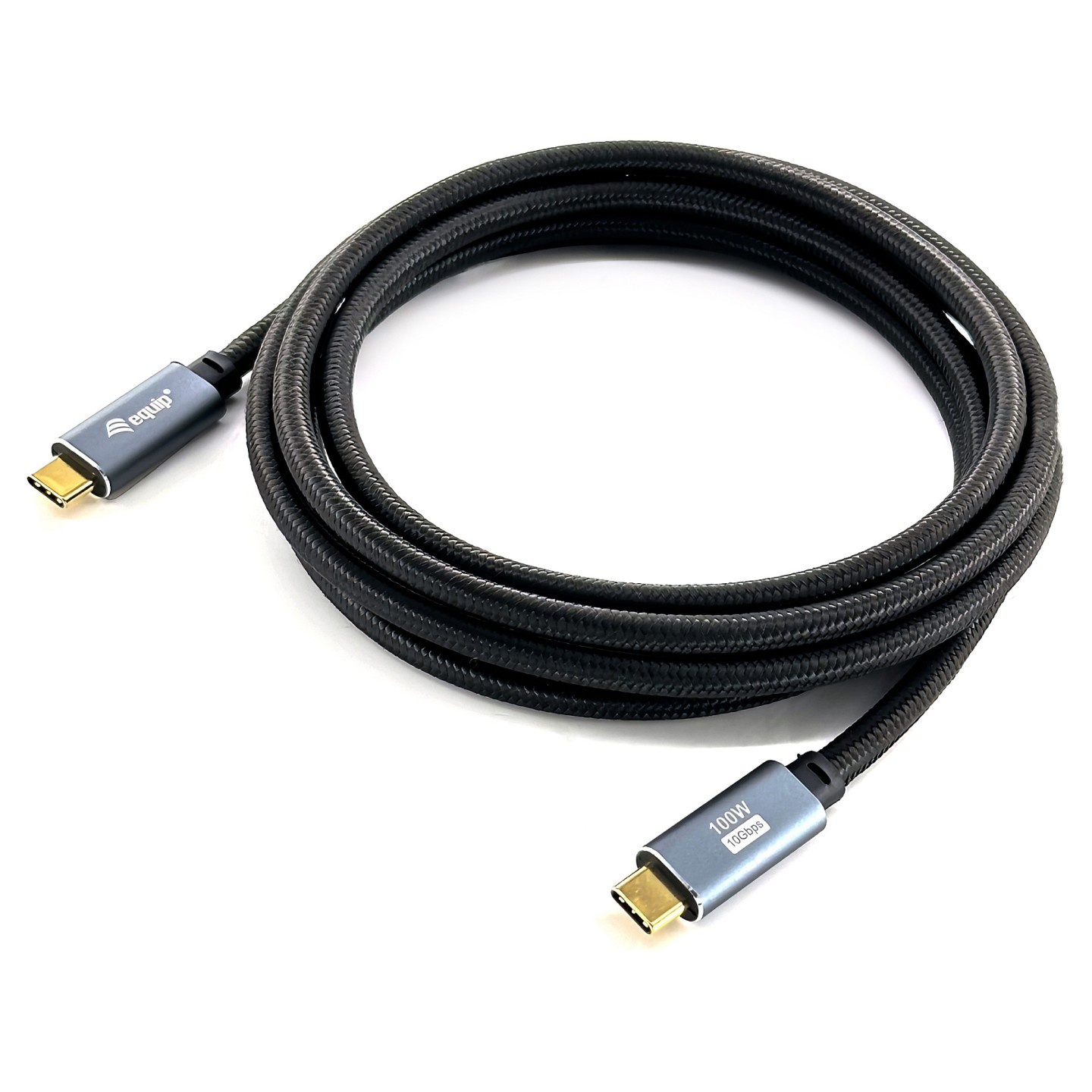 Equip Kabel USB-C 3.2 - to C St St 2.00m 5A 4K 60Hz sw — Buy in Cyprus with Fast Delivery