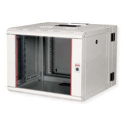 ROLINE 19-Zoll Wandgehuse Pro 7 HE. 600x600 BxT zweiteilig schwenkbar grau — Buy in Cyprus with Fast Delivery