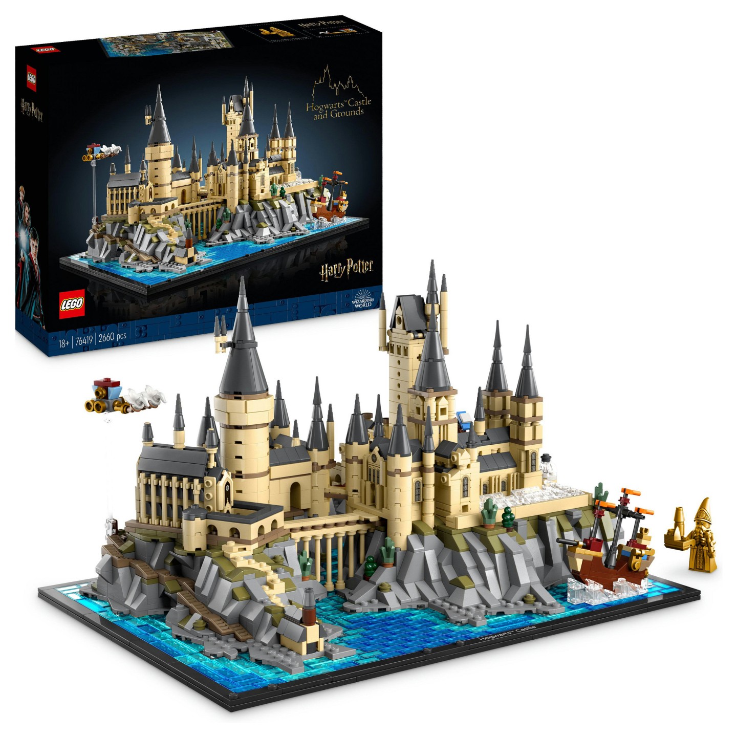LEGO Harry Potter - Schloss Hogwarts mit Schlossgelände — Buy in Cyprus with Fast Delivery