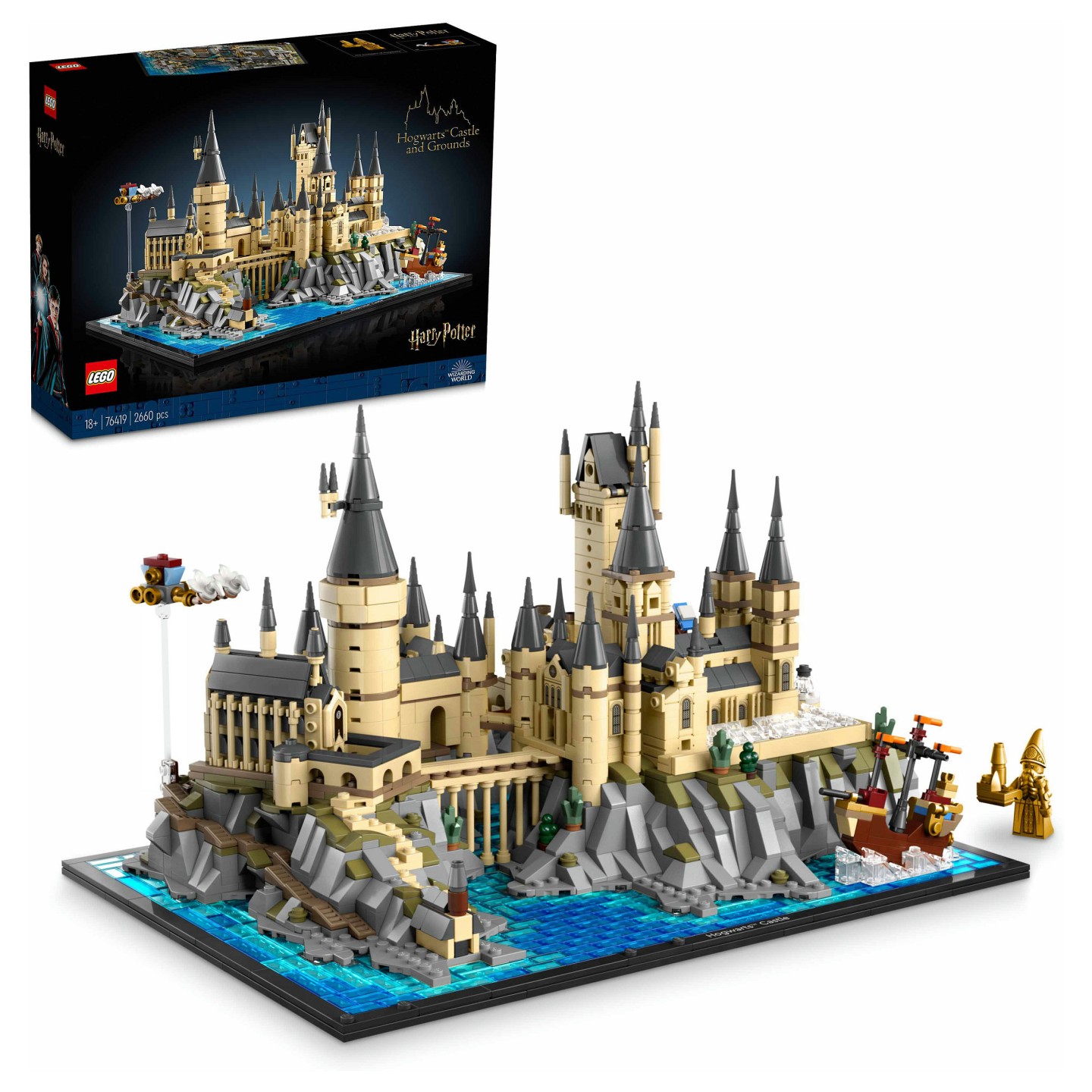 LEGO Harry Potter - Schloss Hogwarts mit Schlossgelände — Buy in Cyprus with Fast Delivery