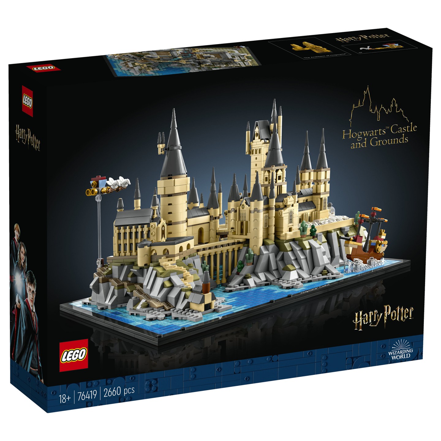 LEGO Harry Potter - Schloss Hogwarts mit Schlossgelände — Buy in Cyprus with Fast Delivery
