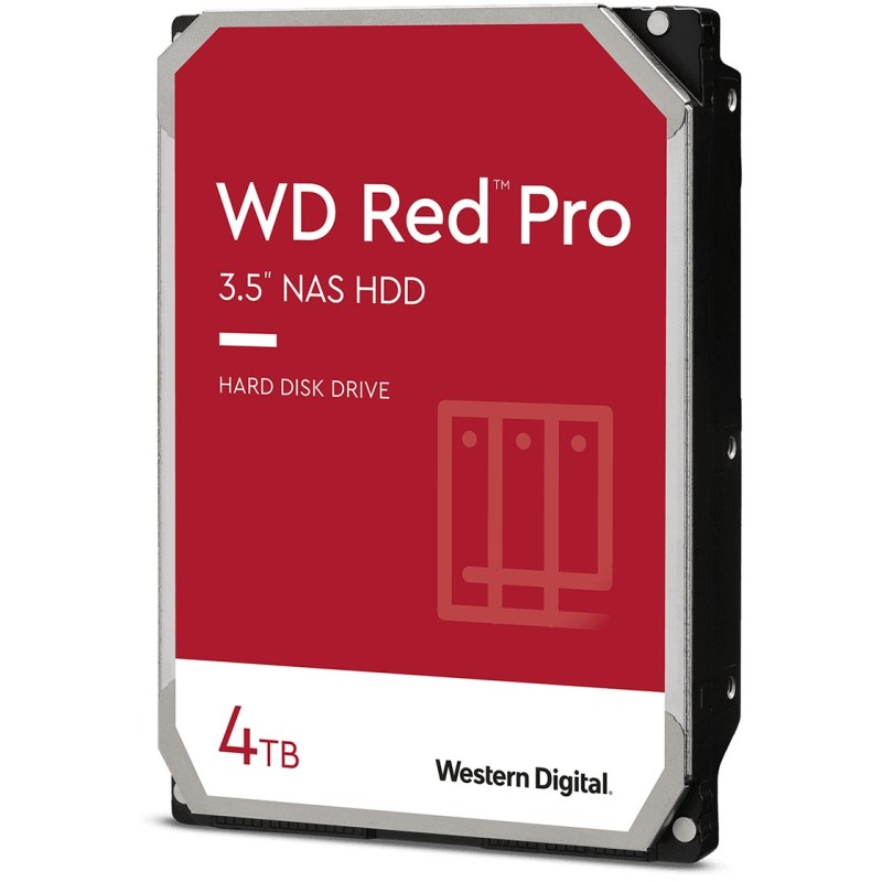 Western Digital Red Pro 4TB - 7200 RPM 256MB SATA III NAS HDD - WD4005FFBX (Boxed) — Buy in Cyprus with Fast Delivery