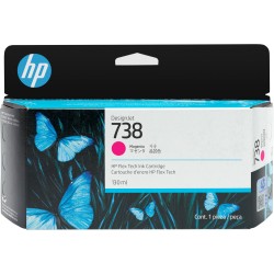 Buy HP 738 Ink Cartridge - 130 ml Magenta - Original for HP DesignJet T850/T950 in Cyprus, Nicosia, Limassol, Larnaka, Pafos