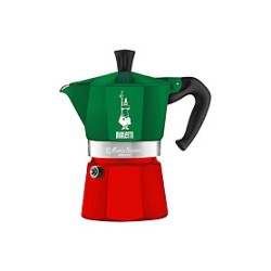 Bialetti Mokka-Kanne 0.1 l New Venus Grün Rot — Buy in Cyprus with Fast Delivery