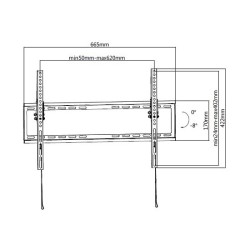 Equip Wandhalterung 37'-70' 1TFT Slim 1Gelenk 35Kg sw retail — Buy in Cyprus with Fast Delivery