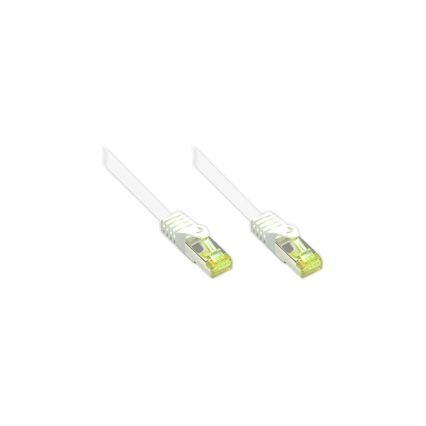 Good Connections Patchkabel m. Cat.7 Rohkabel weiß 0.15m — Buy in Cyprus with Fast Delivery
