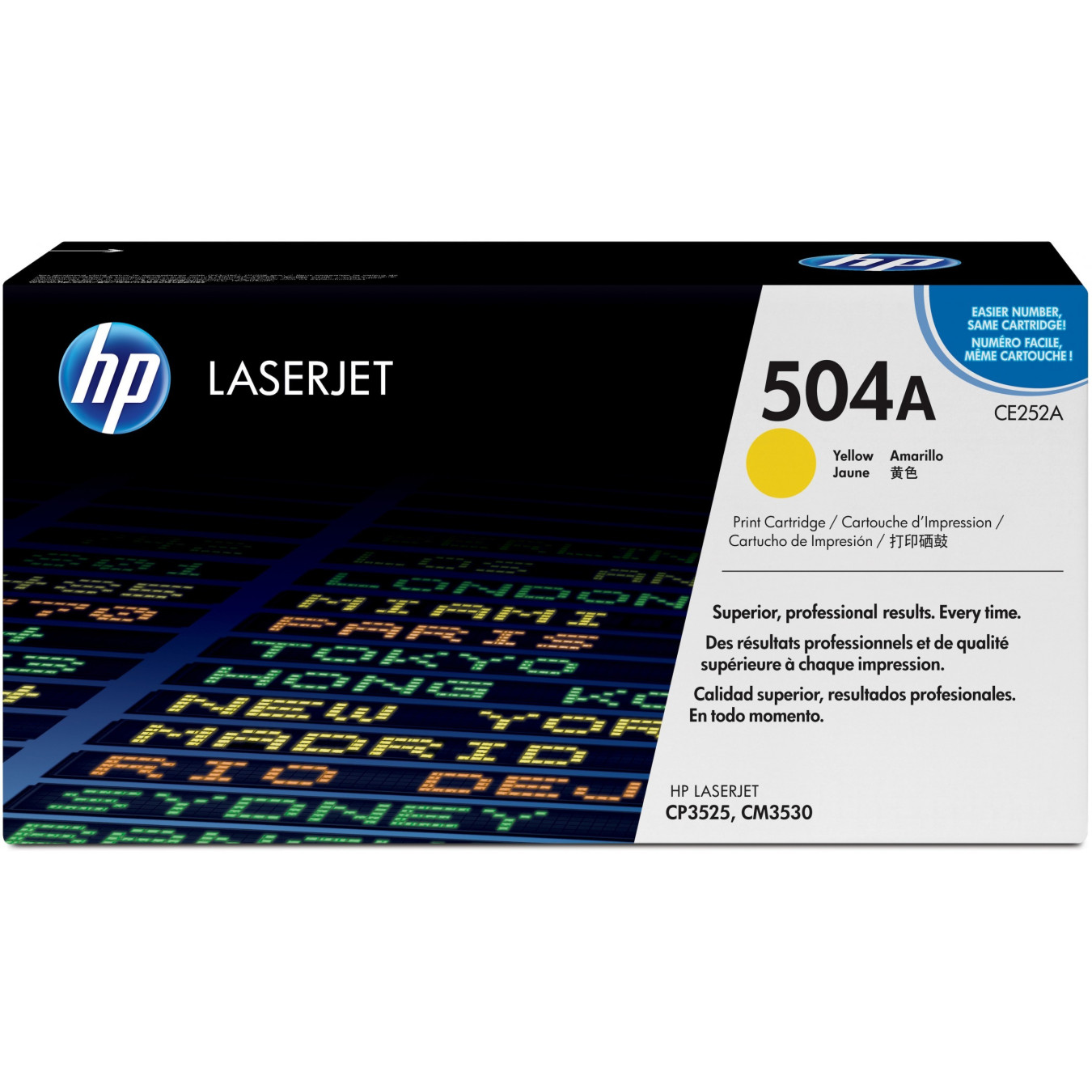 HP 504A Original Yellow LaserJet Toner Cartridge - CE252A - 7,000‑page Standard Yield — Buy in Cyprus with Fast Delivery