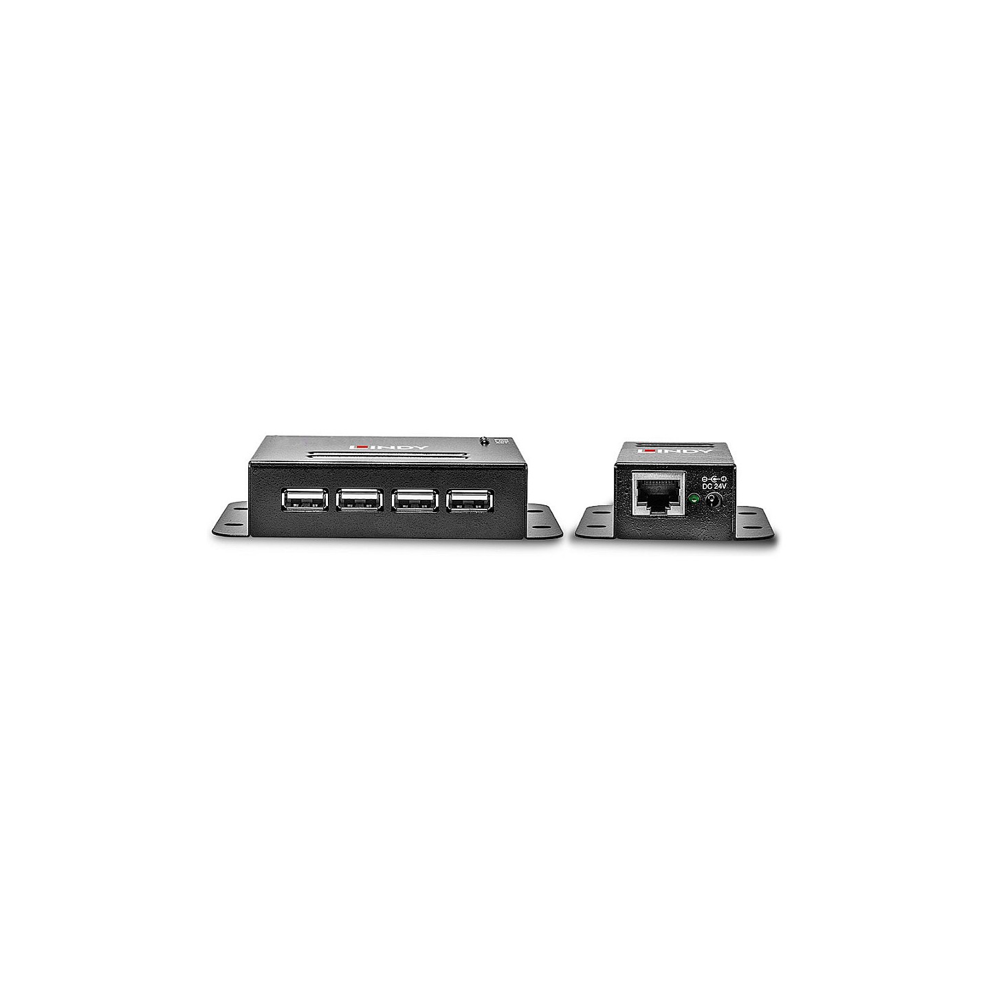 LINDY Extender USB 2.0 Cat5 Power over RJ45 4 Port 50m — Buy in Cyprus with Fast Delivery
