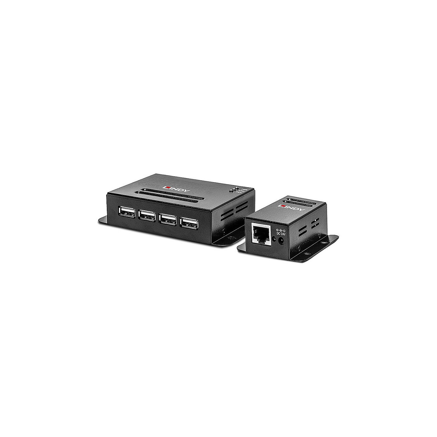 LINDY Extender USB 2.0 Cat5 Power over RJ45 4 Port 50m — Buy in Cyprus with Fast Delivery