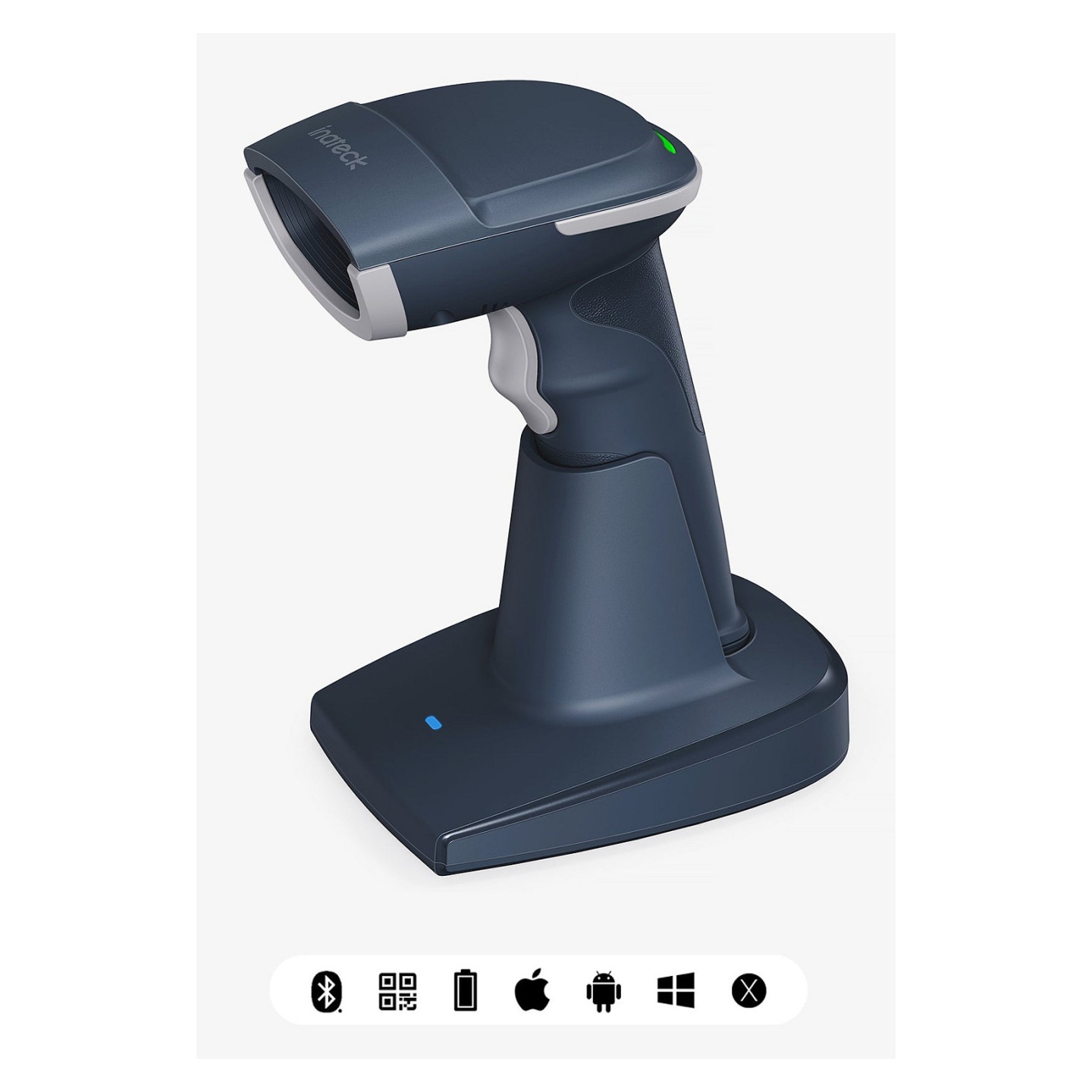 inateck Barcodescanner 54 blue [BCST-52_blue] — Buy in Cyprus with Fast Delivery