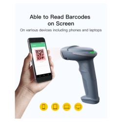 inateck Barcodescanner 54 blue [BCST-52_blue] — Buy in Cyprus with Fast Delivery