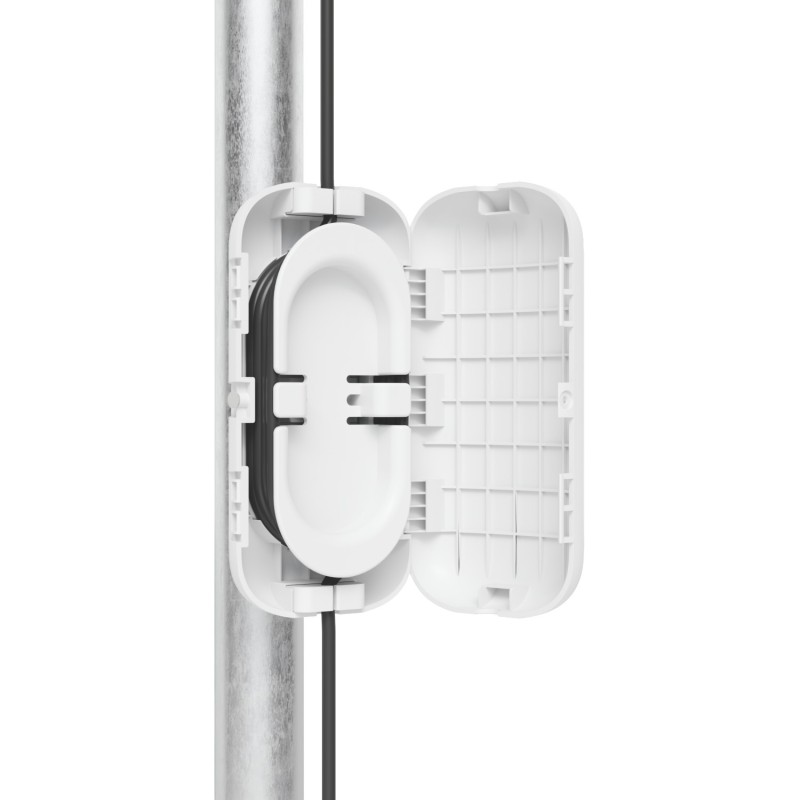 Buy Ubiquiti UACC-Fiber-SR-Kit - Fiber Cable Box Enclosure - White Polycarbonate... in Cyprus, Nicosia, Limassol, Larnaka, Pafos