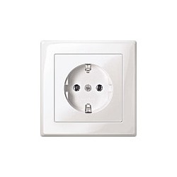 MERTEN MEG2301-1419 SCHUKO-Steckdose mit voller Abdeckplatte. p — Buy in Cyprus with Fast Delivery