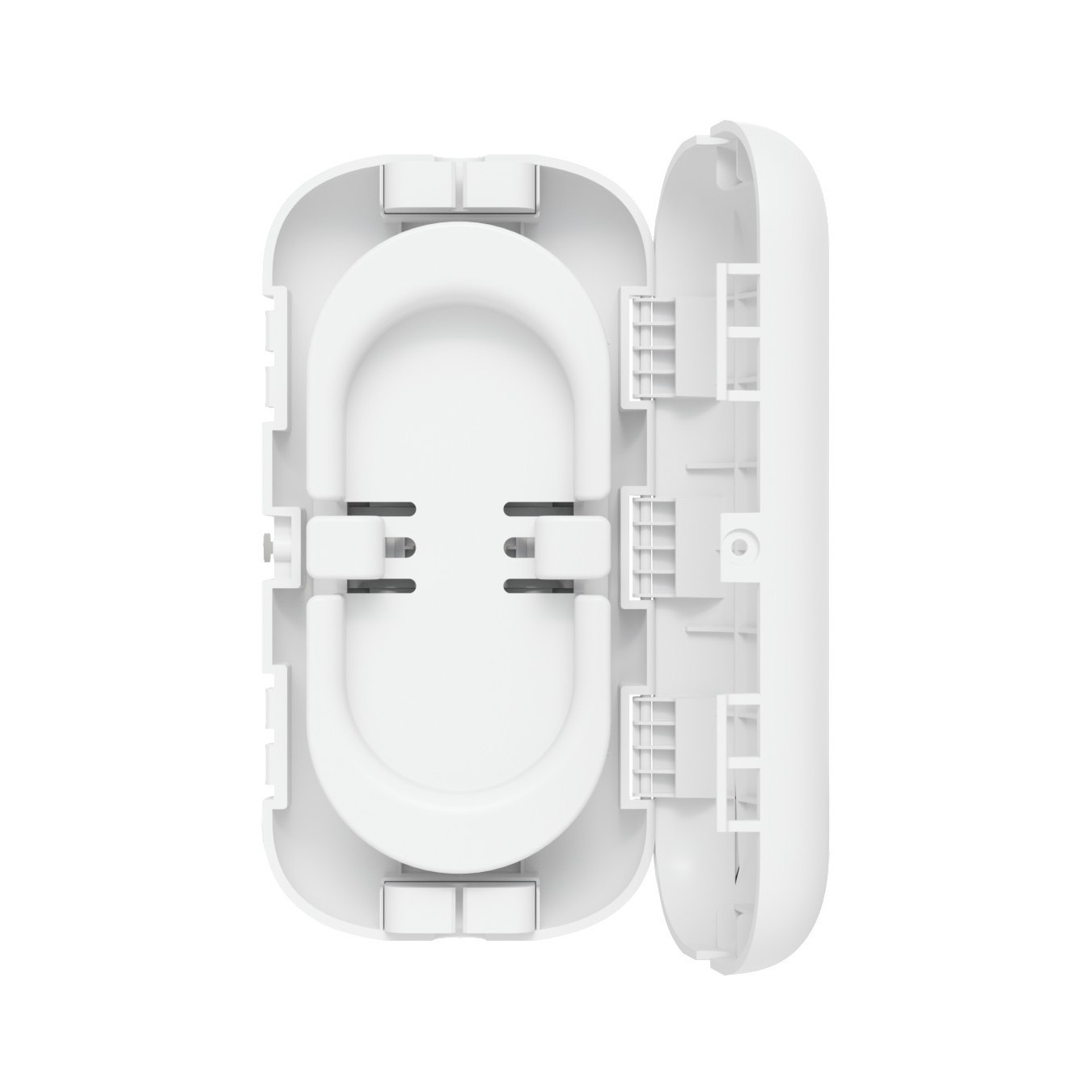 Ubiquiti UACC-Fiber-SR-Kit - Fiber Cable Box Enclosure - White Polycarbonate, Pole/Wall Mount