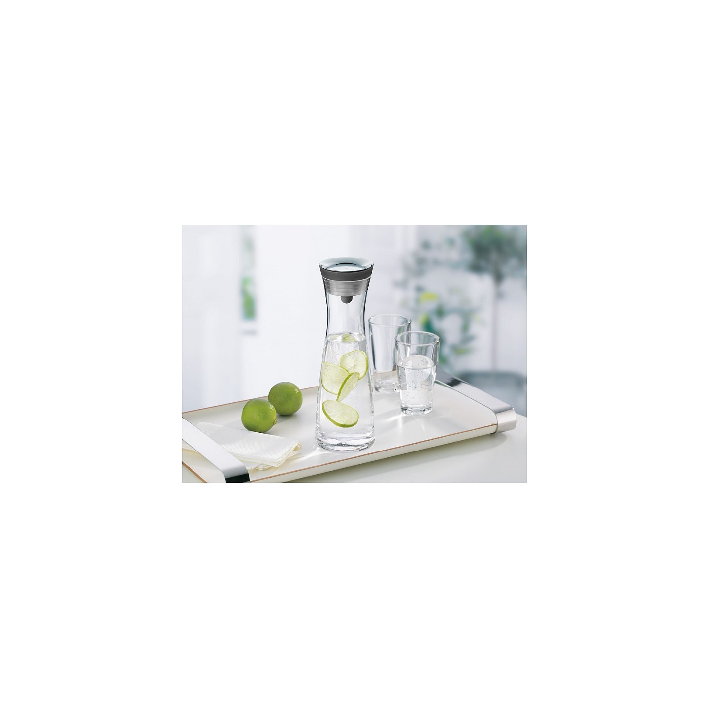 WMF Basic - Wasserkaraffe 1 L. Schwarz. Transparent — Buy in Cyprus with Fast Delivery