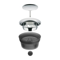 WMF Basic - Wasserkaraffe 1 L. Schwarz. Transparent — Buy in Cyprus with Fast Delivery