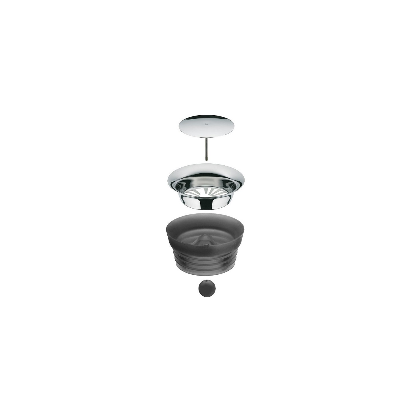 WMF Basic - Wasserkaraffe 1 L. Schwarz. Transparent — Buy in Cyprus with Fast Delivery