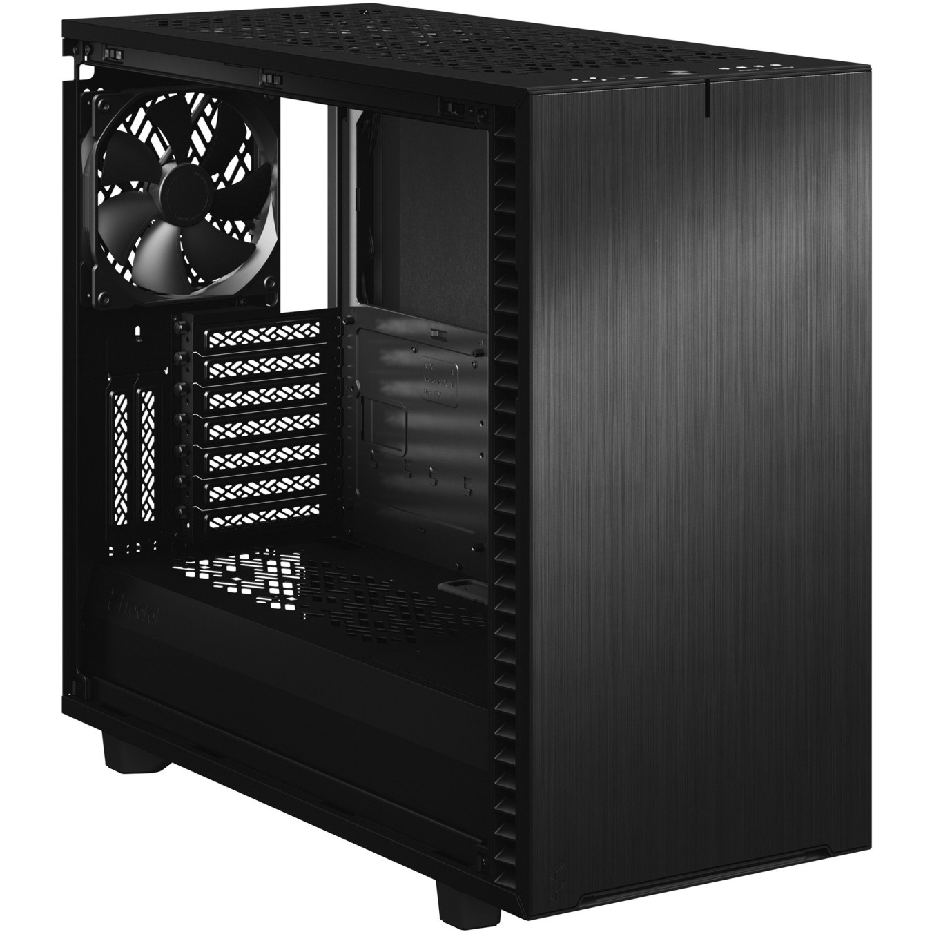 Fractal Design Define 7 - Mid Tower PC Case - Black, E-ATX/ATX Support, USB-C, 491mm GPU, 185mm CPU Cooler