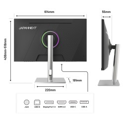 JapanNext 5K Monitor 68.58cm (27') — Buy in Cyprus with Fast Delivery