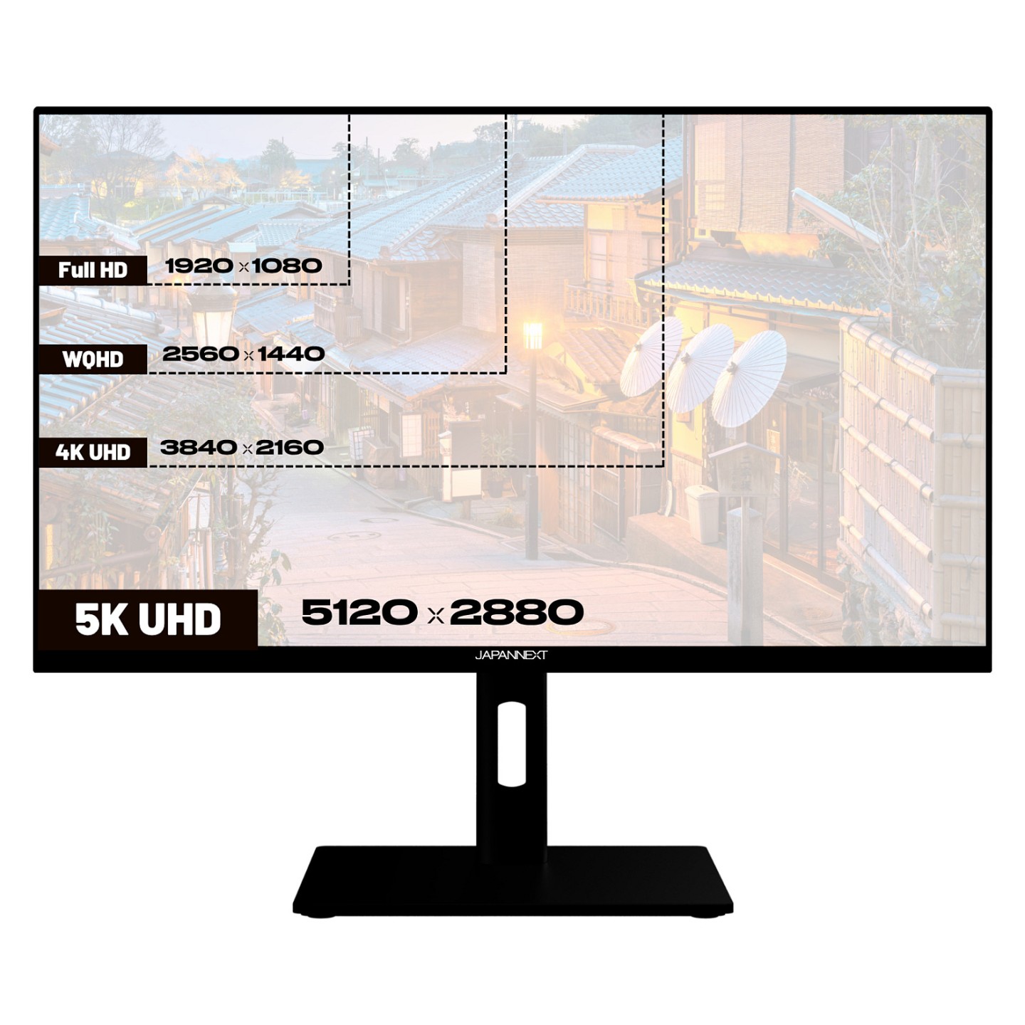 JapanNext 5K Monitor 68.58cm (27') — Buy in Cyprus with Fast Delivery