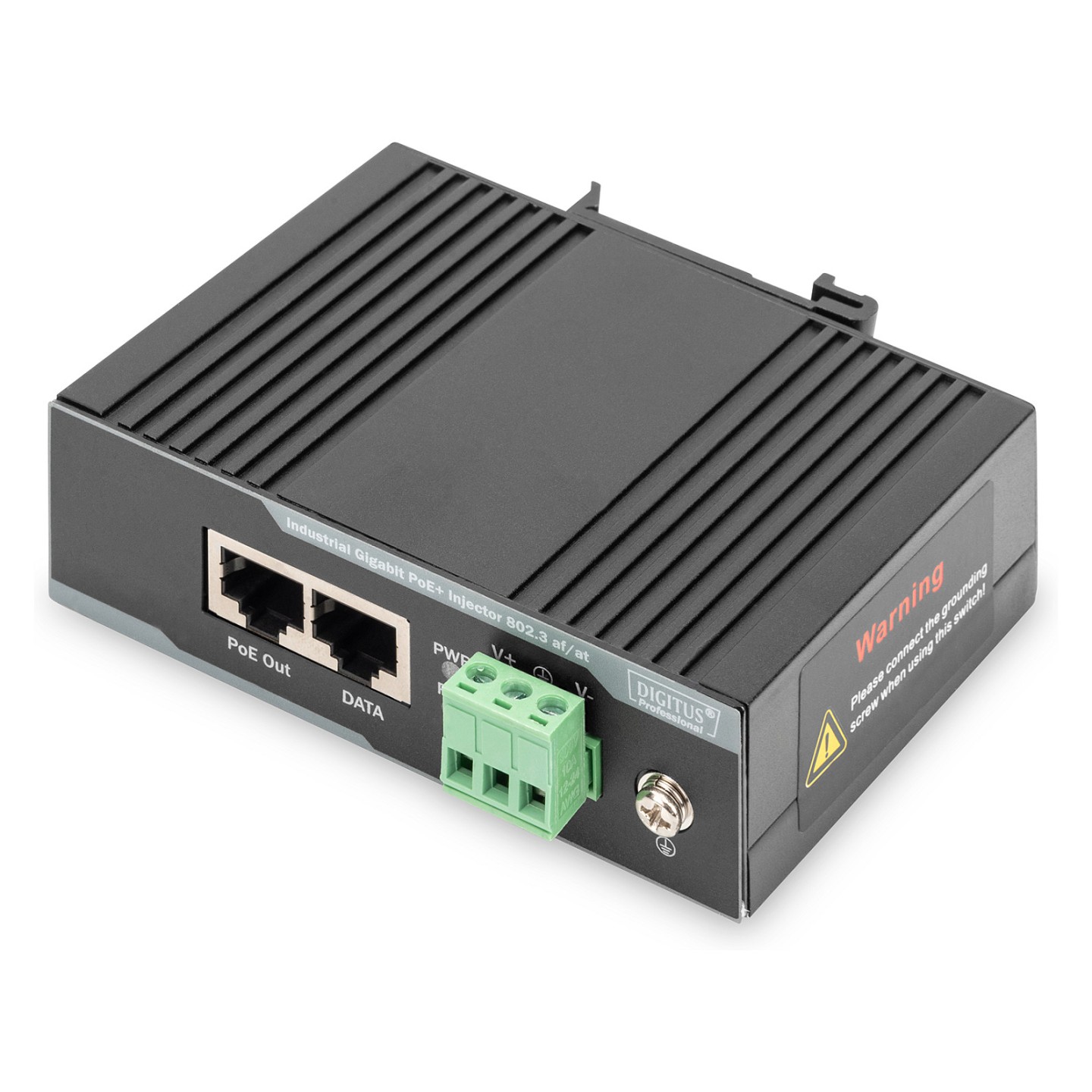 DIGITUS Injektor Gigabit PoE+ 802.3af at 60W — Buy in Cyprus with Fast Delivery