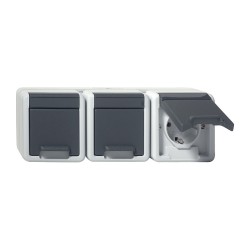 GIRA 478930 SCHUKO 3f waager. KD WG AP Grau — Buy in Cyprus with Fast Delivery