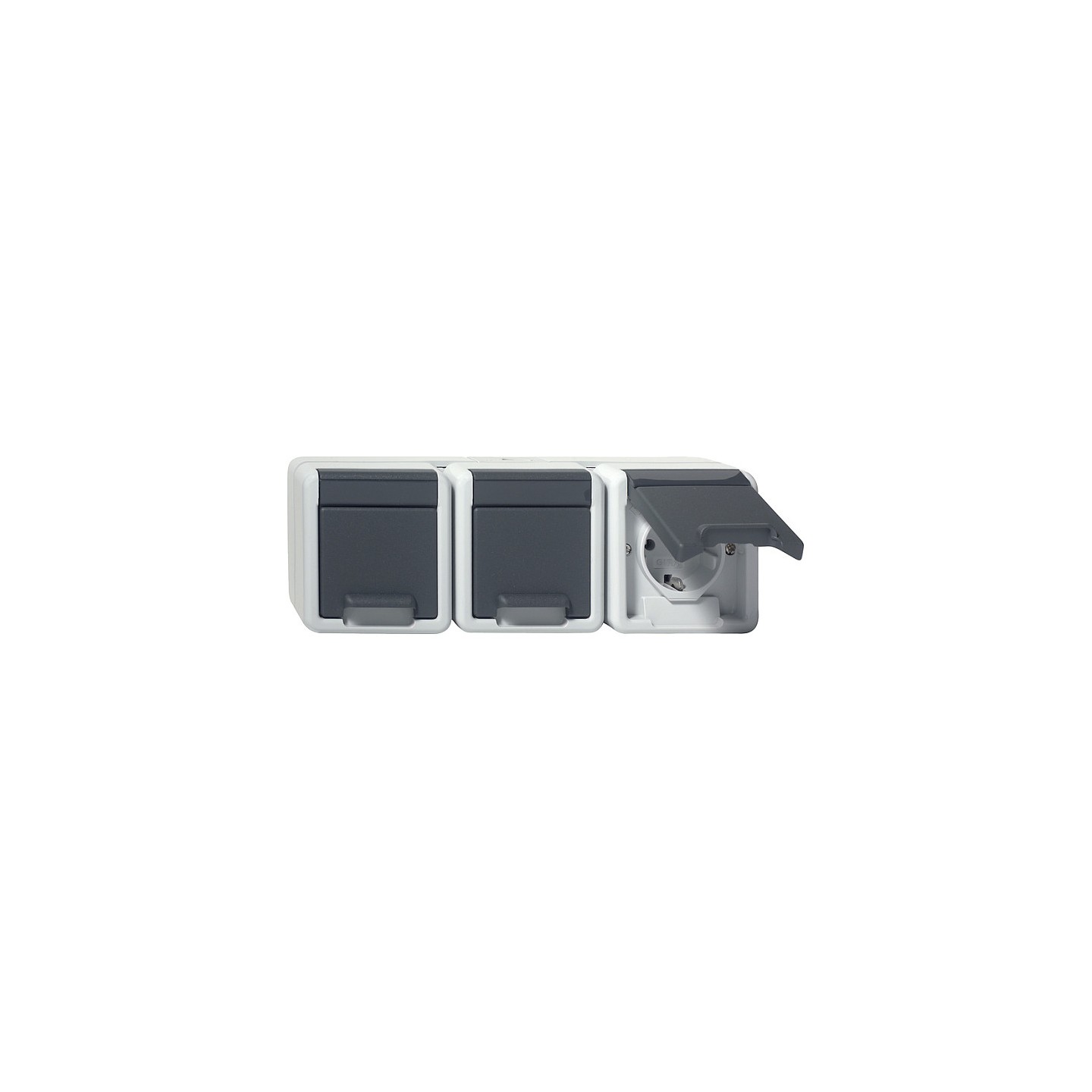 GIRA 478930 SCHUKO 3f waager. KD WG AP Grau — Buy in Cyprus with Fast Delivery
