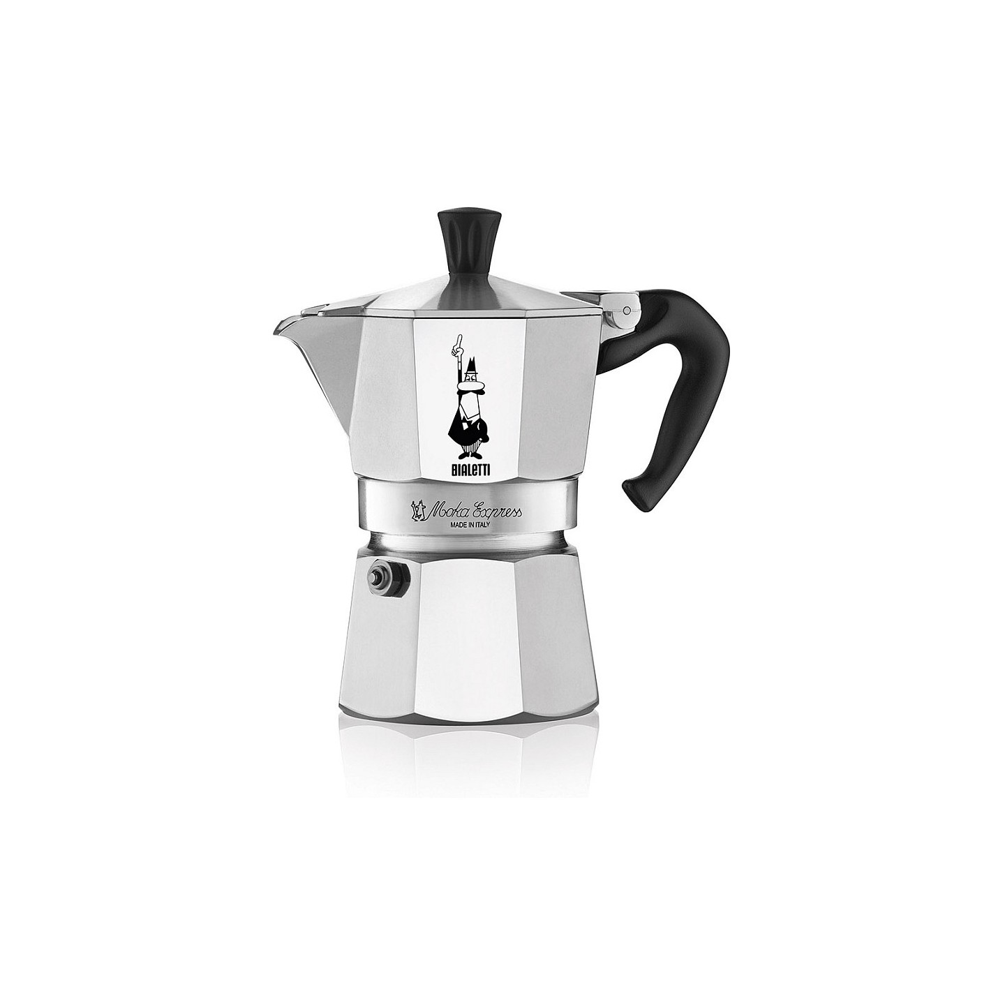 Bialetti Moka Express - silber - Aluminium - für 3 Tassen — Buy in Cyprus with Fast Delivery