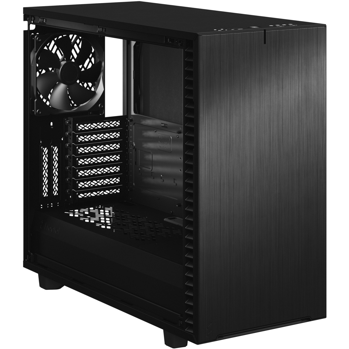 Fractal Design Define 7 - Mid Tower PC Case - Black, E-ATX/ATX Support, USB-C, 491mm GPU, 185mm CPU Cooler