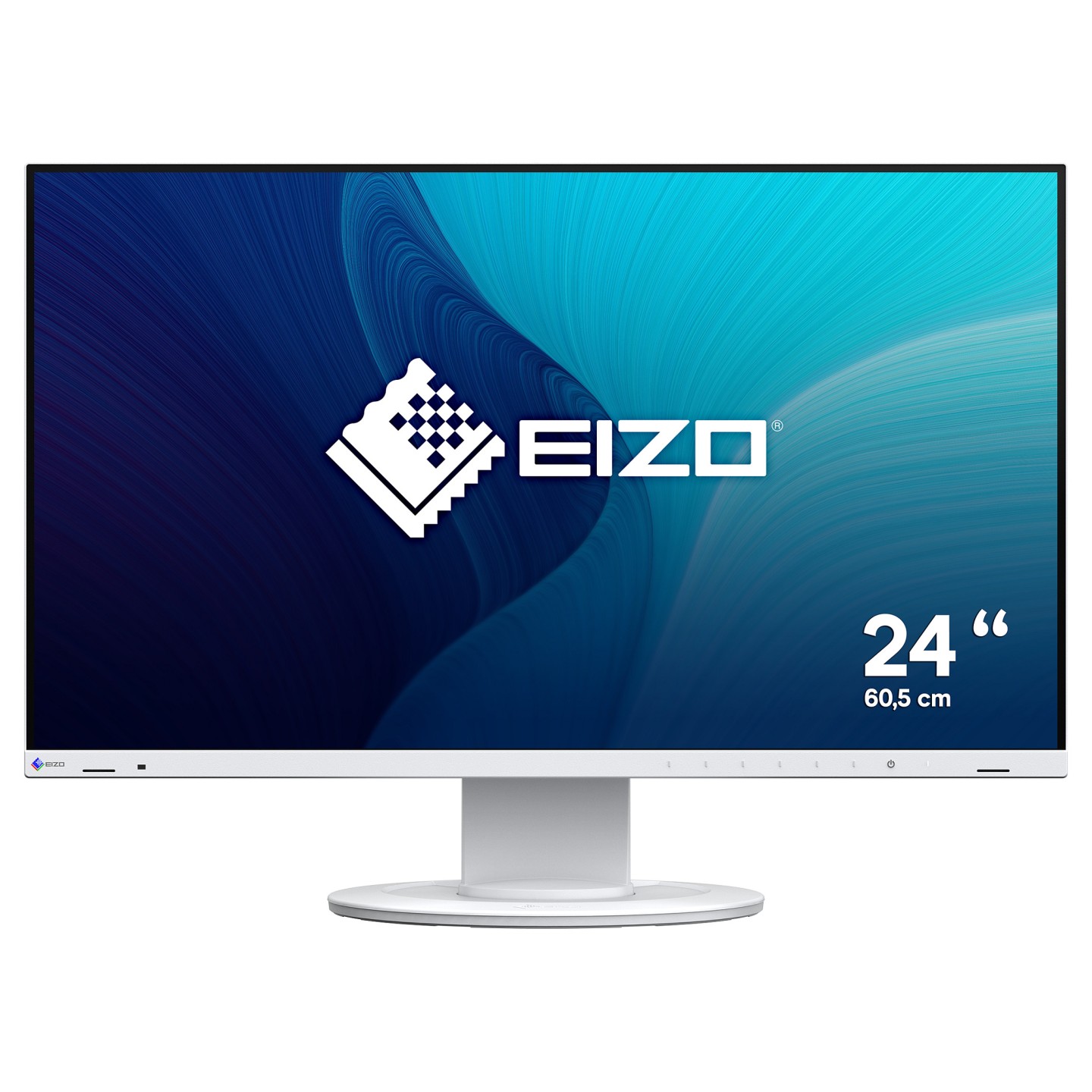 EIZO 60.5cm (23.8') EV2400R-WT 16:09 HDMI+DP+USB IPS white — Buy in Cyprus with Fast Delivery