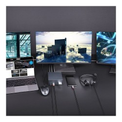 LINDY DST-Pro 101 USB C Laptop Dockingstation — Buy in Cyprus with Fast Delivery