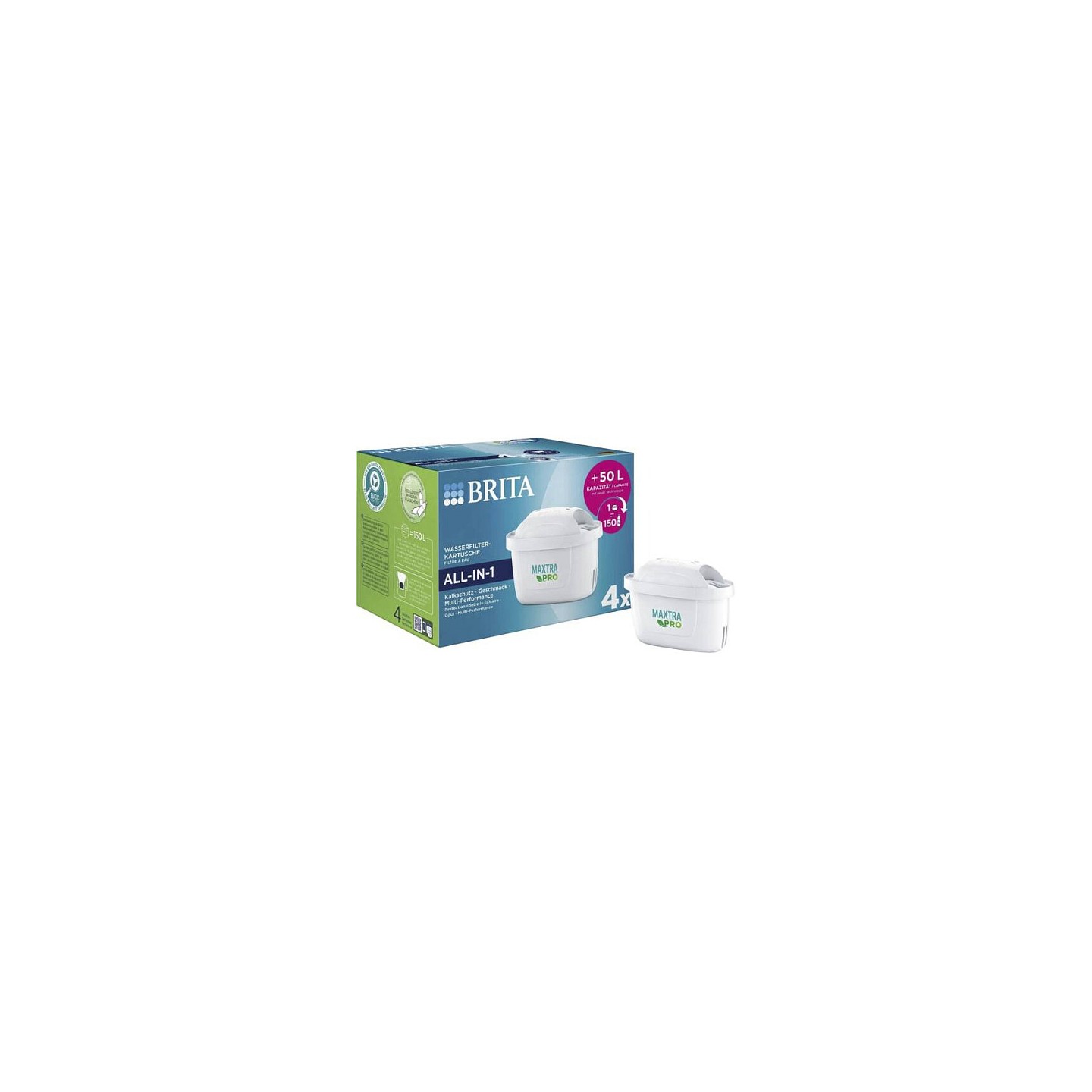 BRITA Tischwasserfilter Maxtra Pro Filterkartusche 4er-Pack — Buy in Cyprus with Fast Delivery