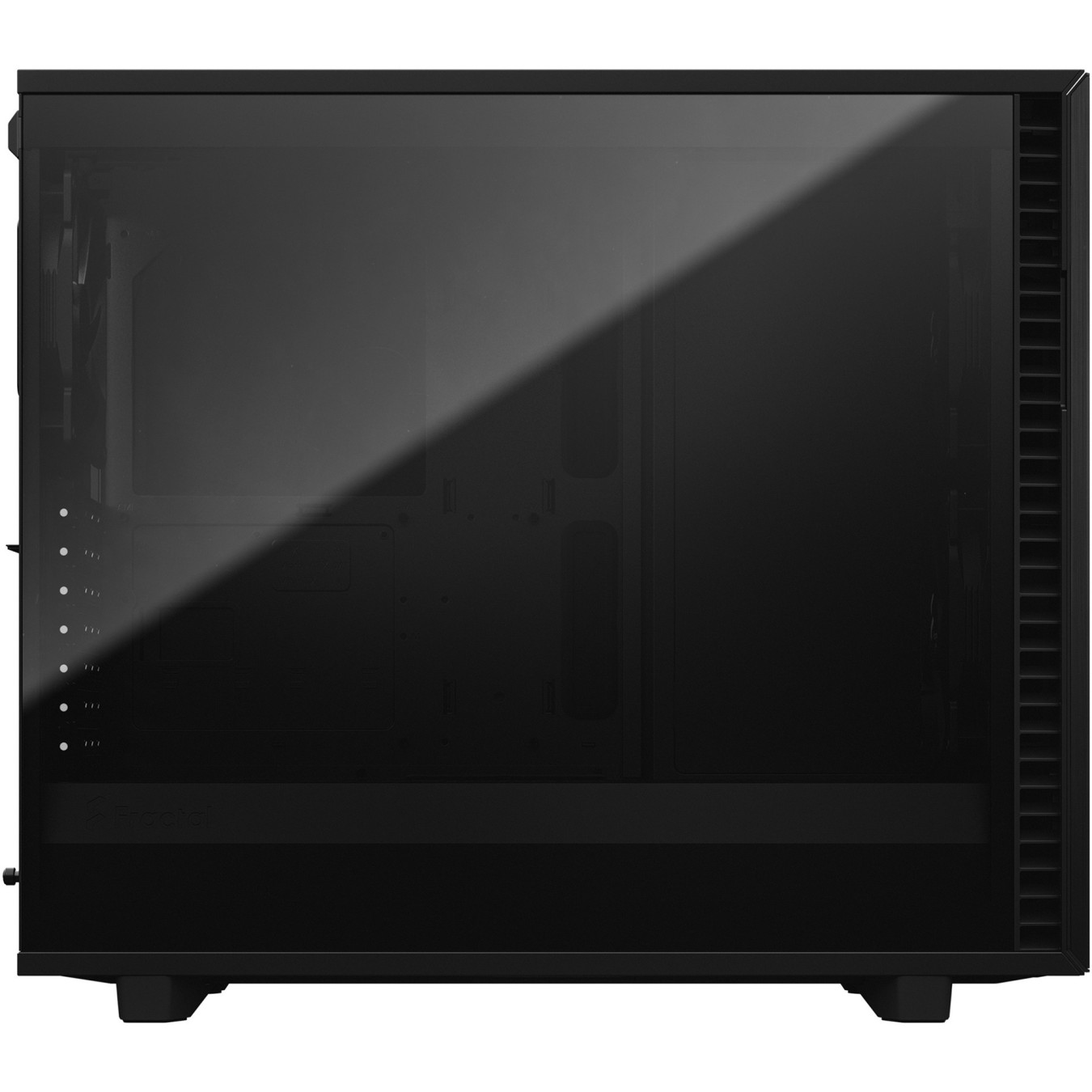 Fractal Design Define 7 - Mid Tower PC Case - Black, E-ATX/ATX Support, USB-C, 491mm GPU, 185mm CPU Cooler
