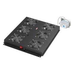ROLINE 19-Zoll Dachlftereinheit 6 Lfter. Thermostat fr Serverschrank schwarz — Buy in Cyprus with Fast Delivery