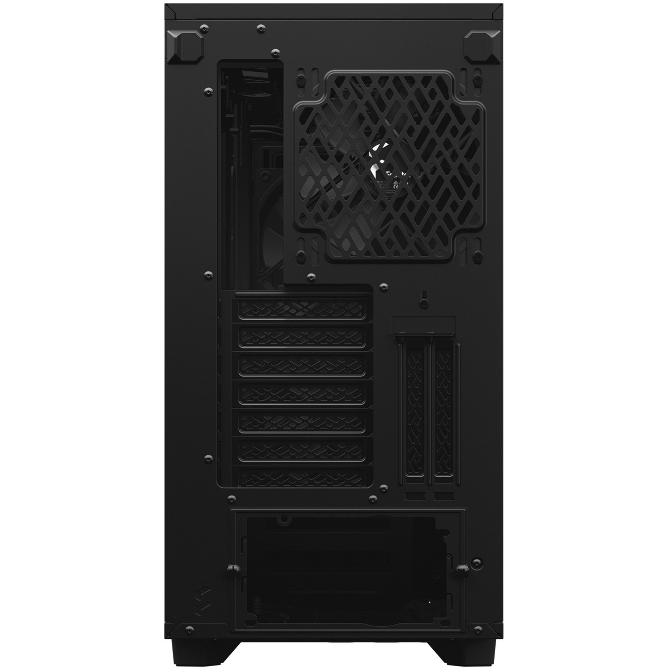 Fractal Design Define 7 - Mid Tower PC Case - Black, E-ATX/ATX Support, USB-C, 491mm GPU, 185mm CPU Cooler
