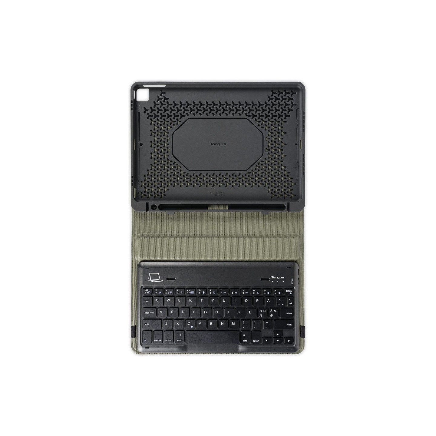 TARGUS ® Pro-Tek Education Bluetooth Keyboard Case. Tastaturhülle für iPad 10.2' (7..8. und 9. Gen)