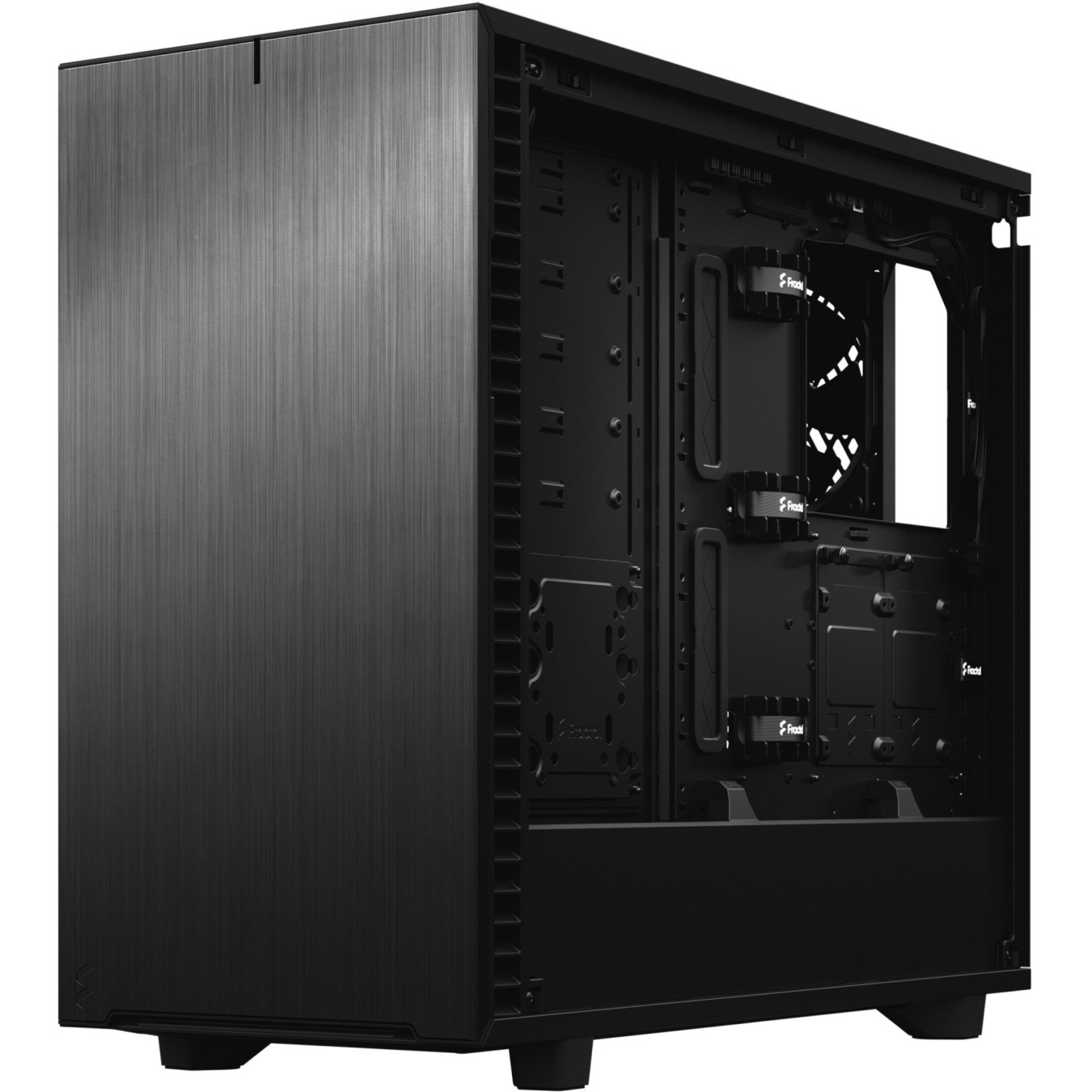 Fractal Design Define 7 - Mid Tower PC Case - Black, E-ATX/ATX Support, USB-C, 491mm GPU, 185mm CPU Cooler