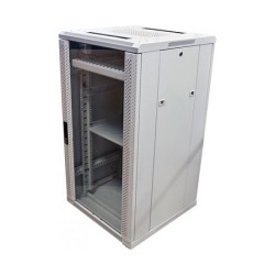 ALLNET Netzwerkschrank 19' 22HE B600 T 600mm Glastür Lichtgrau SNB-Serie — Buy in Cyprus with Fast Delivery