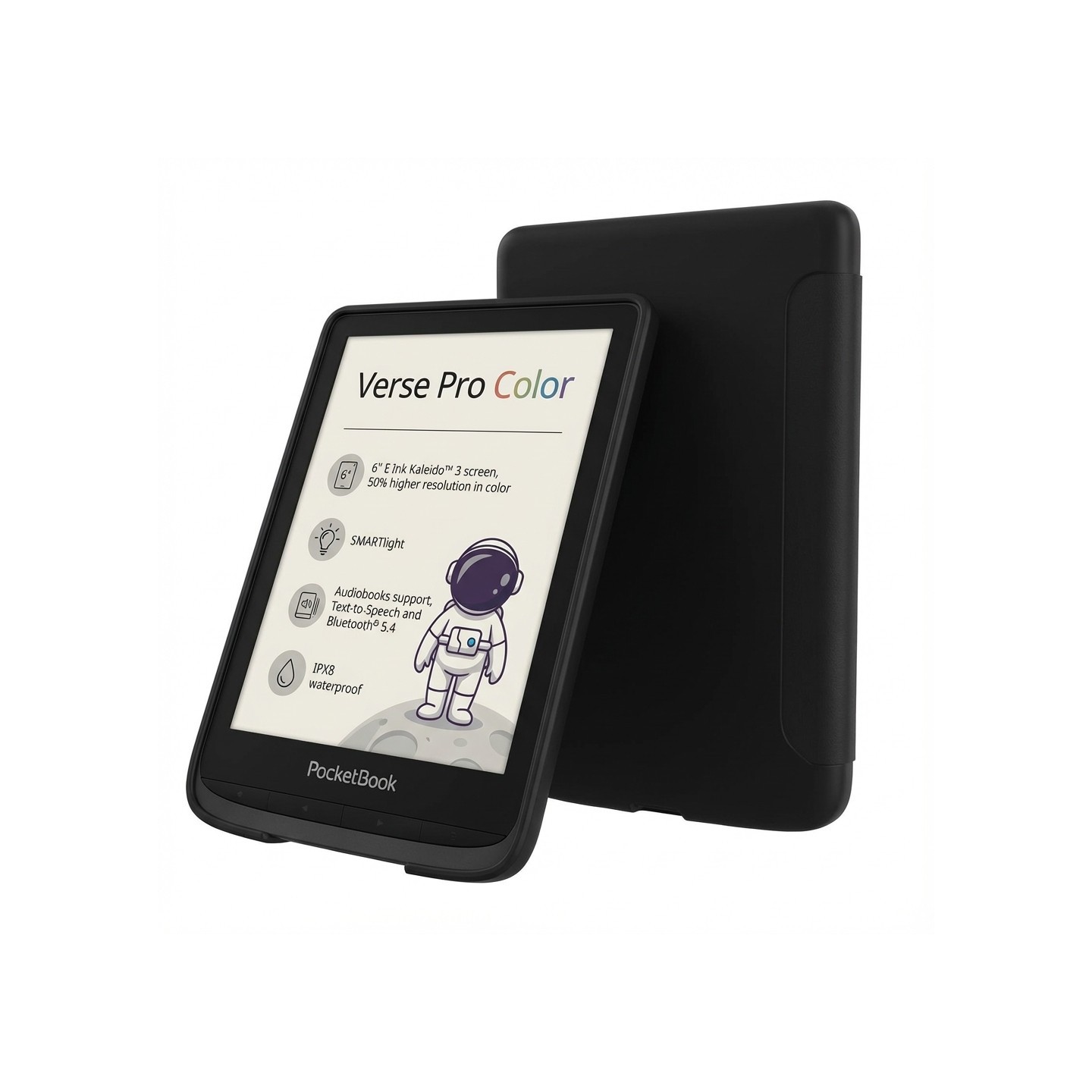 PocketBook Verse Pro Color + Shell Cover black 6' — Buy in Cyprus with Fast Delivery