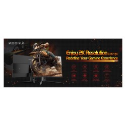 KOORUI G3221SC QHD Curved Gaming Monitor 80 cm (31.5 Zoll) — Buy in Cyprus with Fast Delivery