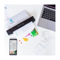 IRIS IRIScan Anywhere 6 WIFI Simplex 15PPM mit Akku mobiler Dokumentenscanner PDF OCR SW WinMac iOS Android