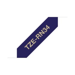 BROTHER textile tape gold navy 12mm 4m — Buy in Cyprus with Fast Delivery