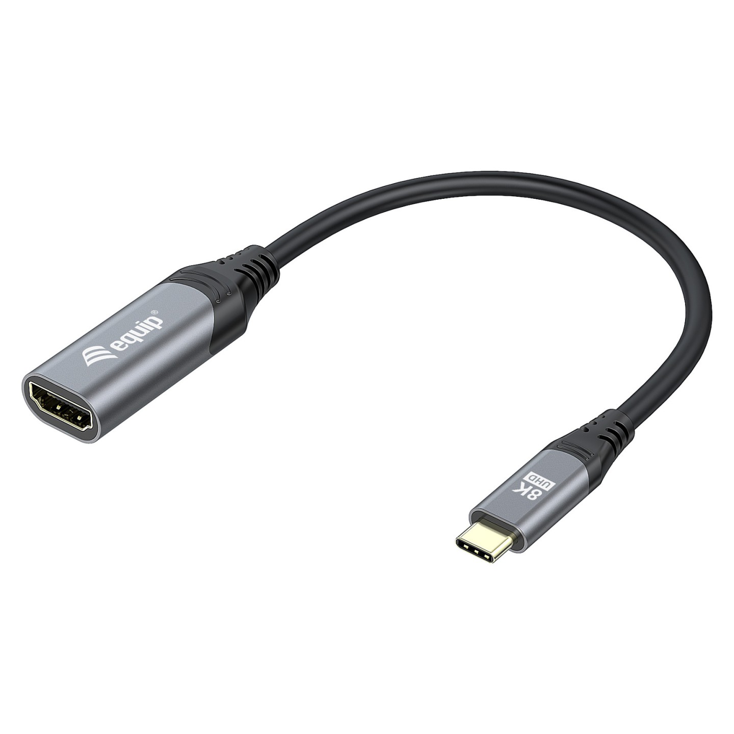 Equip Adapter USB-C - to HDMI 2.1 8K60Hz 0.15m gr — Buy in Cyprus with Fast Delivery