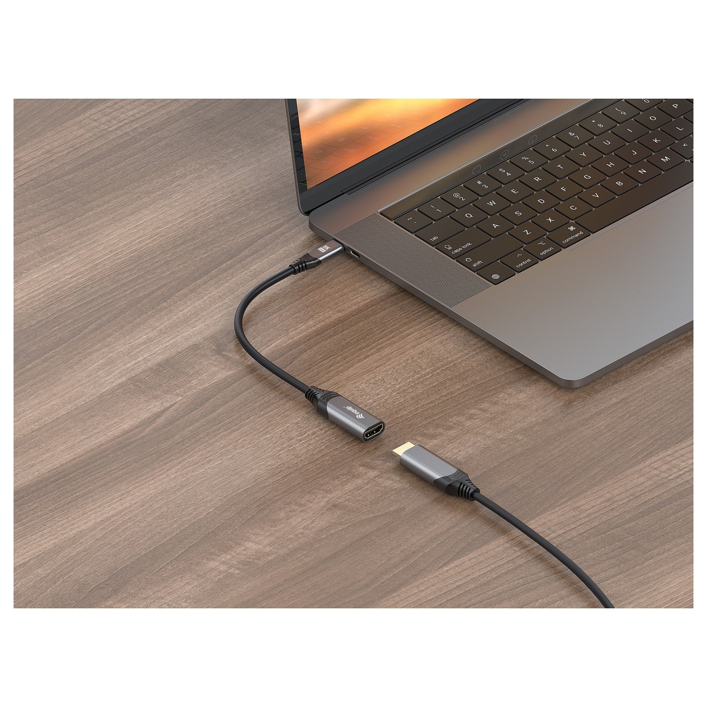 Equip Adapter USB-C - to HDMI 2.1 8K60Hz 0.15m gr — Buy in Cyprus with Fast Delivery